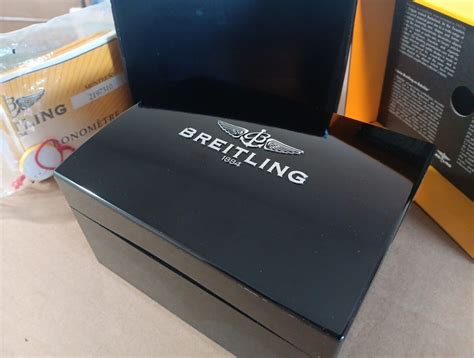 breitling bakelite watch box|breitling watch box price.